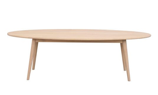 Rowico Home TOMPKINS Sofabord Ellipse 150 Hvitpigmentert Eik