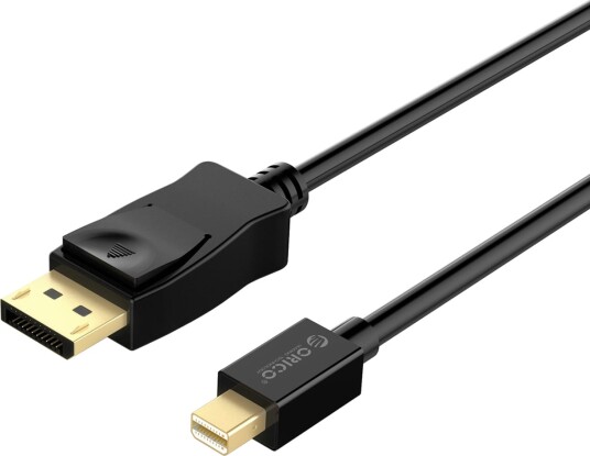 Orico XD-MDTH4 4K 30 Hz Mini DisplayPort til HDMI-kabel, 3 m – svart
