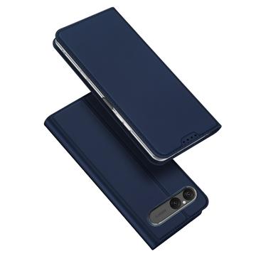 Dux Ducis Sony Xperia 10 VII Skin Pro Flip deksel Blå