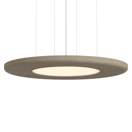 Louis Poulsen LP Slim Taklampe L120 3000K Mørk Rå Aluminium