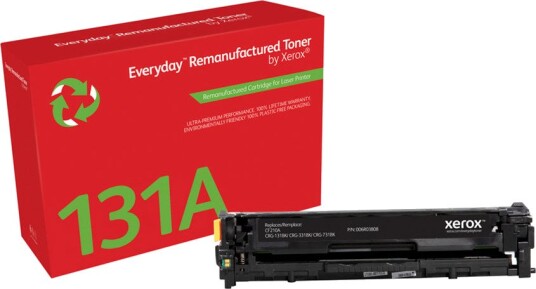 Xerox 006R03808 Tonerkassett HP 131A/125A/128A/CF210A/CB540A/CE320A Svart