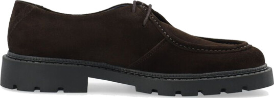 Bianco Jeff Moc Toe Oily Suede Brun 40