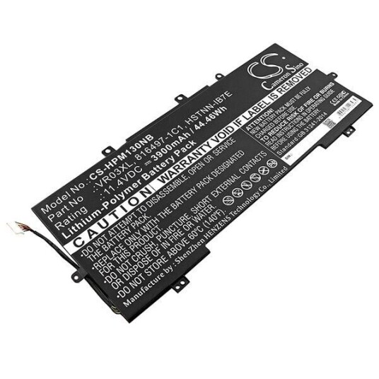 HP Envy 13-D001TU batteri (3900 mAh 11.4 V, Sort)