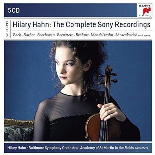 Hilary Hahn  The Complete Sony Recordings  CD