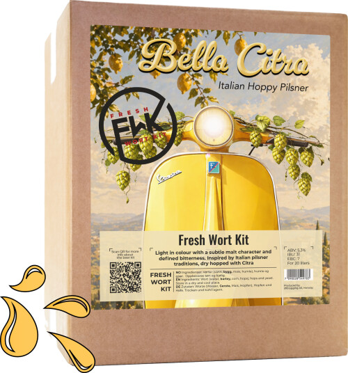 Fwk FWK Bella Citra Fresh Wort Kit Ferdig brygget vørter til 20L øl