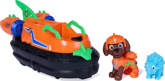 Paw Patrol Dinofilmen Kjøretøy 15 Cm Zuma Dino Rescue Hovercraft