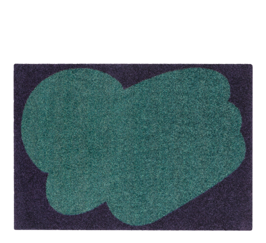 Heymat Sight Unseen dørmatte 58x81 cm smaragdgrønn