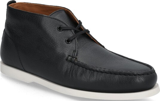 Polo Ralph Lauren Pebble Leather Merton Chuka Cs Lfr BLACK 43