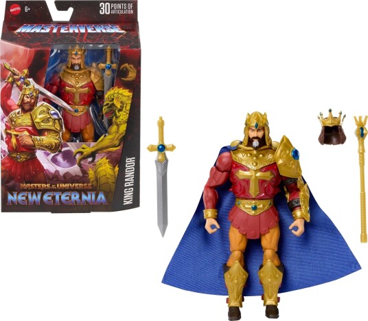 Masters of the Universe Masterverse New Eternia Actionfigur 18 cm King Randor Masters of the Universe Masterverse New Eternia Actionfigur 18 cm King Randor