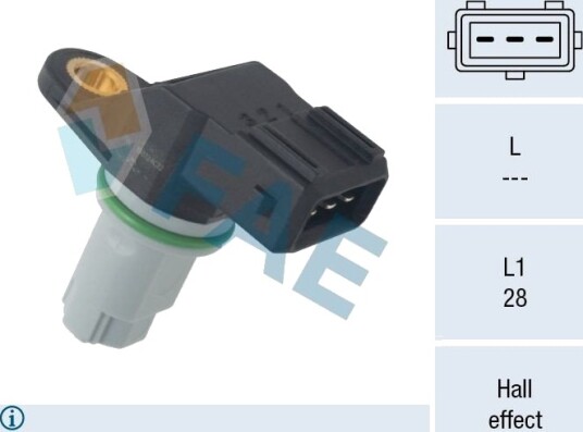 Turtallssensor motormanagement FAE 79159 Turtallssensor motormanagement FAE 79159