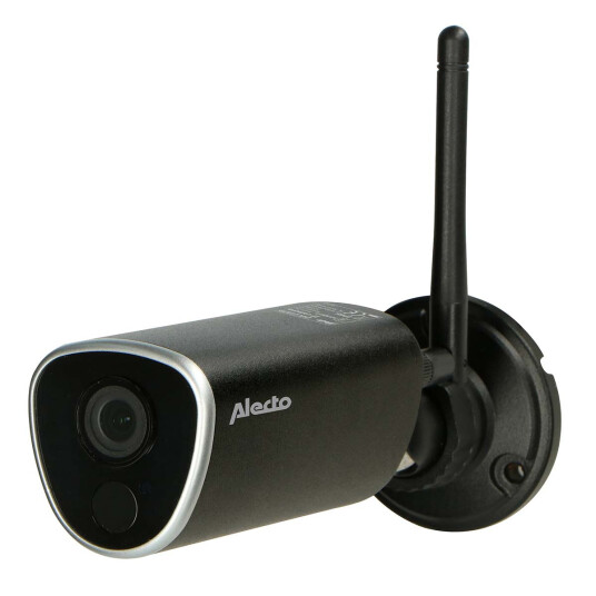 Alecto DVC216IP Utendørs WiFi Overvåkningskamera 1920x1080 IP66 Svart