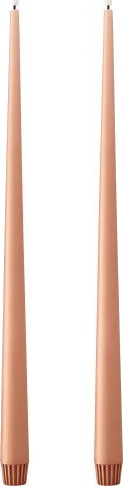 Ester & Erik LED kronelys 40 cm rosa 2 pk