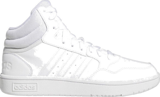 Adidas Hoops 3.0 Mid Ftwwht/Ftwwht/Dshgry 38 (Uk 5) Sneakers