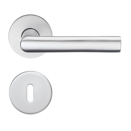 Beslagsboden Aluminium Dørhåndtak Design med Nøkkelskilt