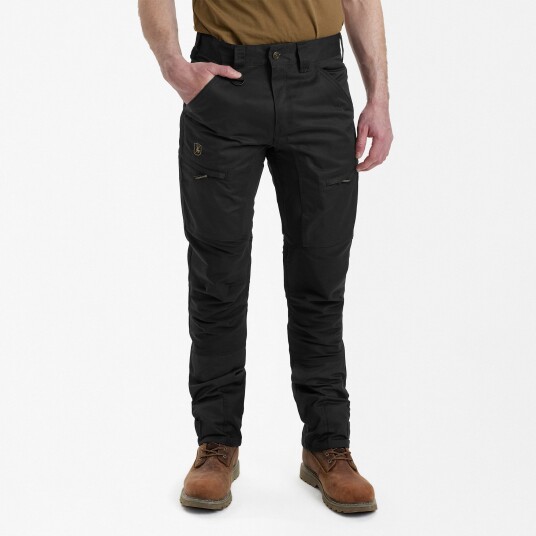 Deerhunter Rogaland Stretch Trousers with contrast Black 24