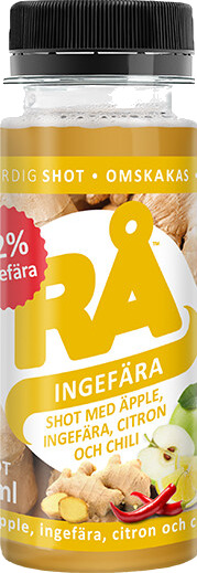 Rå Ingefær Shot 65 ml