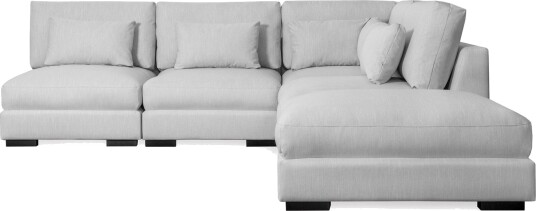 Dubai sjeselongsofa venstre Lysegrå Dubai sjeselongsofa venstre Lysegrå