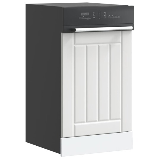 Oppvaskmaskin panel Lucca hvit konstruert tre 8721158422330