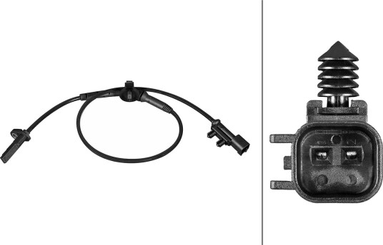 HELLA 6PU 358 216 461 Sensor ABS