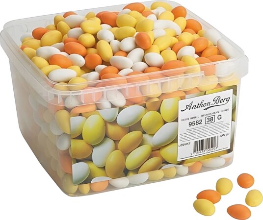 2 kg Anthon Berg Mandelegg   Hel Eske