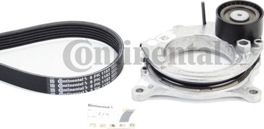 Kileremsett CONTITECH 6PK1153K3 Kileremsett CONTITECH 6PK1153K3