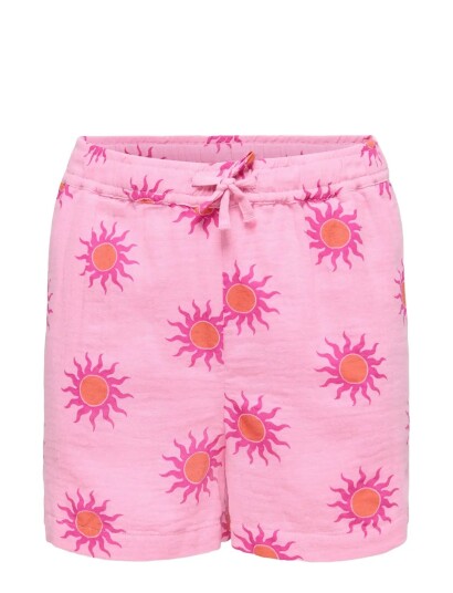 Kids Only Kogthyra Life Aop Shorts Cs Wvn Pink 152