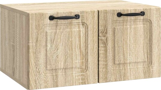 Vegghengt TV skap Sonoma eik 59,5 x 41 x 30 cm Konstruert tre Vegghengt TV skap Sonoma eik 59,5 x 41 x 30 cm Konstruert tre