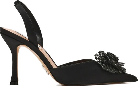 Steve Madden Lysandra - BLACK SATIN - 37