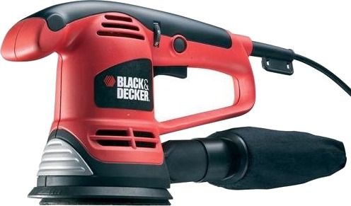 Black+Decker 480W Eksentersliper med 125mm Slipetallerken