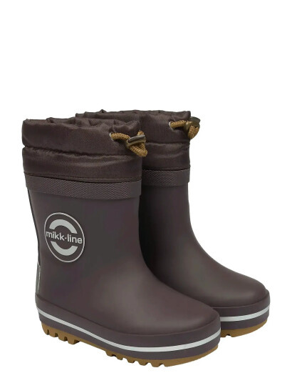 mikk-line Winter Wellies - Brown - 19
