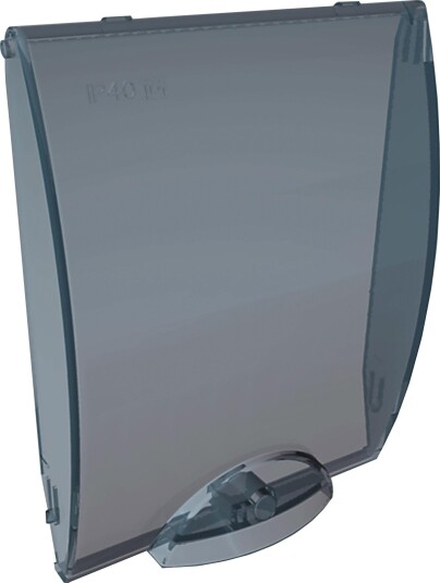 Hager GP110T Dør Transparent 10 Moduler