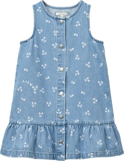 Liewood Sybilla Light Denim Dress Blue 86 Liewood Sybilla Light Denim Dress Blue 86