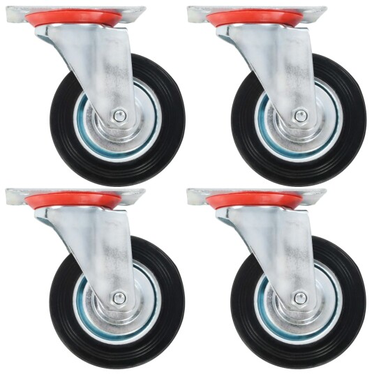 vidaXL Svinghjul 8 stk 100 mm vidaXL Svinghjul 8 stk 100 mm