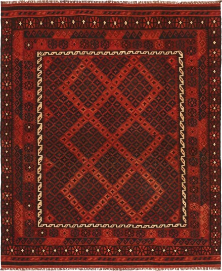 Orientalsk kelimteppe 261 x 222 cm Størrelse: 261 x 222 cm Orientalsk kelimteppe 261 x 222 cm Størrelse: 261 x 222 cm