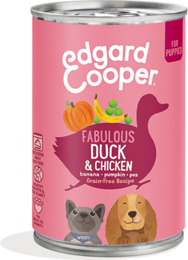 Edgard & Cooper Vet. Hundefôr Valp And & Kylling 400 g Edgard & Cooper Vet. Hundefôr Valp And & Kylling 400 g