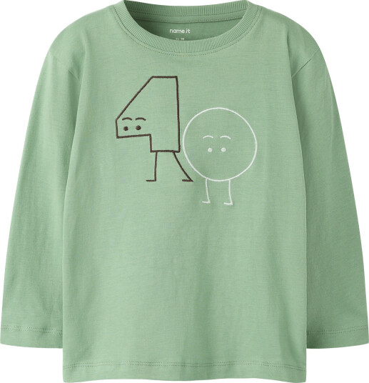 Name It Nmmolaf Ls Nreg Top Green 86