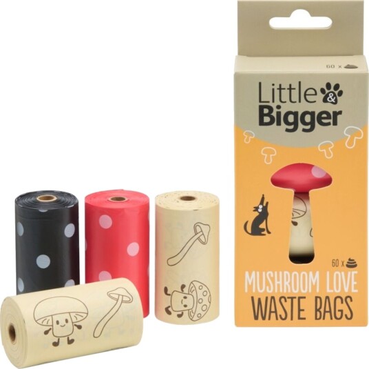Little&Bigger Mushroom Love Hundeposer 4X15 Stk