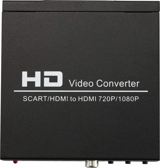 NORTH SCART+HDMI til HDMI HD Converter og Switch Black