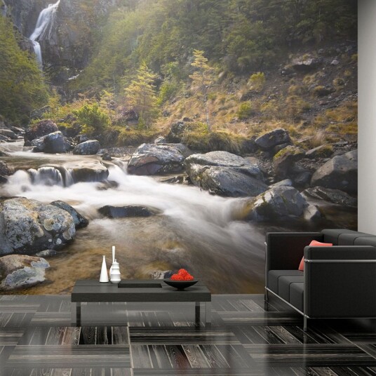Fototapet Ohakune Waterfalls In New Zealand 450x270 - Artgeist sp. z o. o.