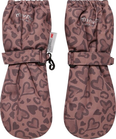 Minymo Mittens Aop BURLWOOD 4 6Y