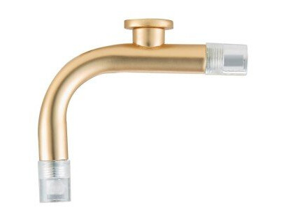 Halo Design svanehals til stoffledning messing Halo Design svanehals til stoffledning messing