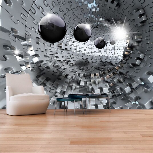 Fototapet Puzzle Tunnel 100x70 - Artgeist sp. z o. o.