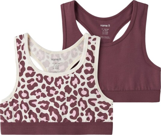 Name It Nkfshort Top 2P Leo Noos Cream 122 128