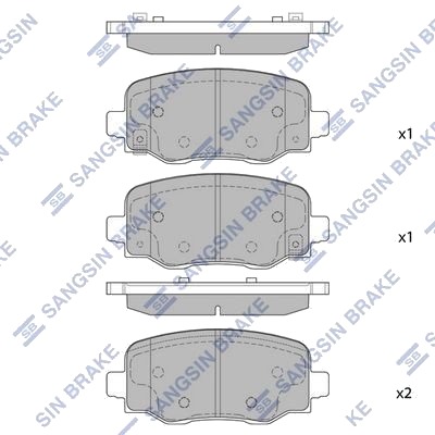 Hi Q SP1917 Bremseklosser
