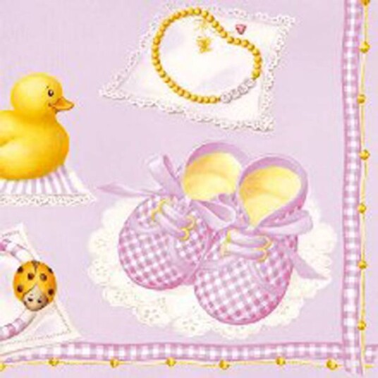 Lunsj serviett Baby Girl