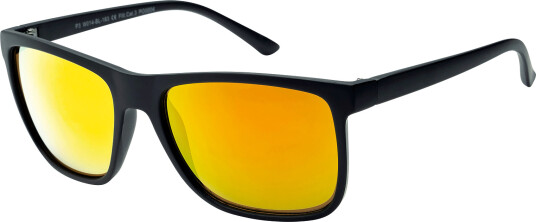 Waye solbrille 014 svart/rød multi 1 stk