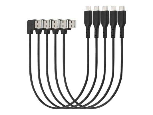 Kensington Charge & Sync USB-C Cable (5-pack) - USB type C-kabel - USB til USB-C - 32.7 cm