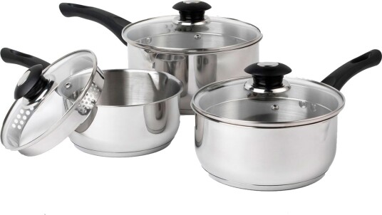 Russell Hobbs Rh00542eu7 Sett Med Lett Avtagbare Stekepanner 3 Deler Russell Hobbs Rh00542eu7 Sett Med Lett Avtagbare Stekepanner 3 Deler