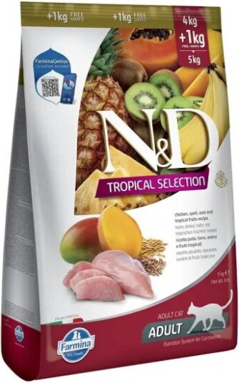 Farmina N&D Cat Tropical Selection Chicken 5 kg