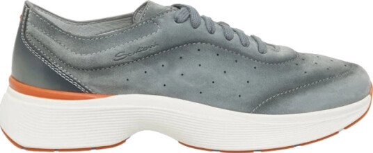 Santoni Herre Sko Grå 41 1/2 EU,